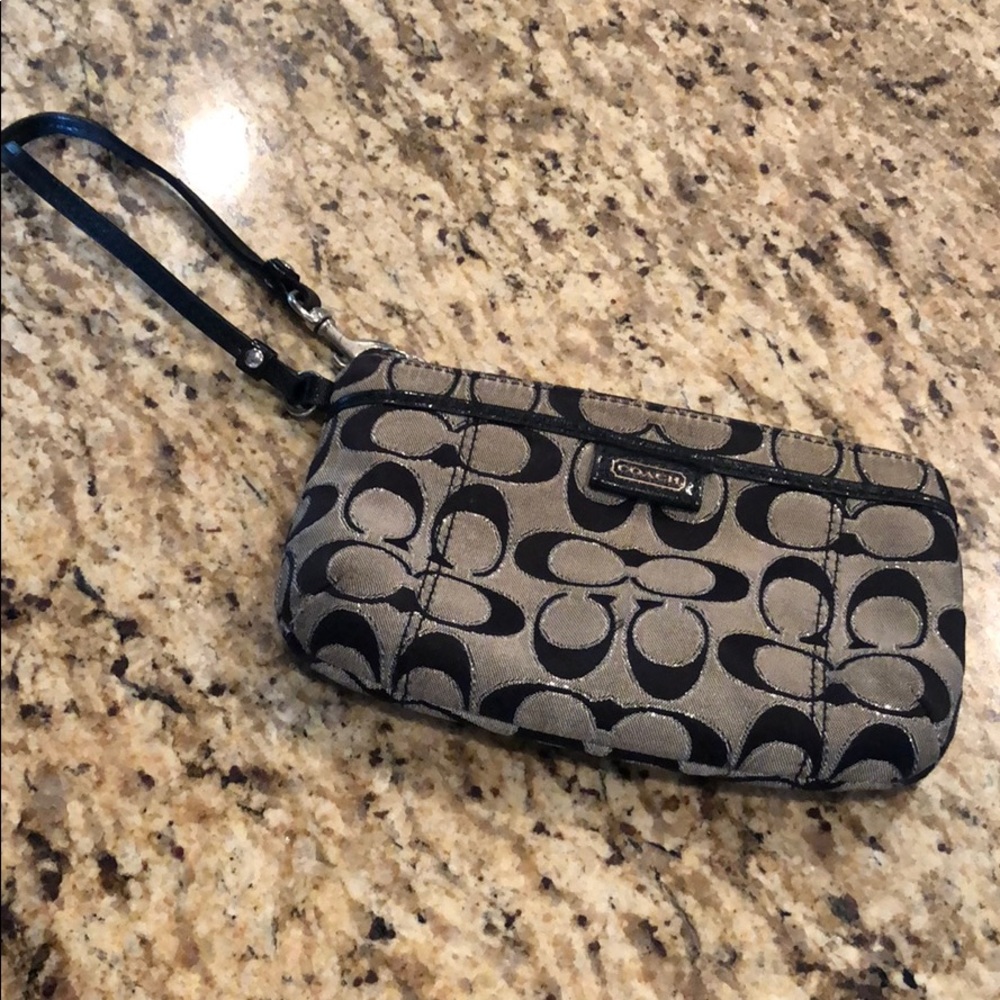 Coach wristlet.